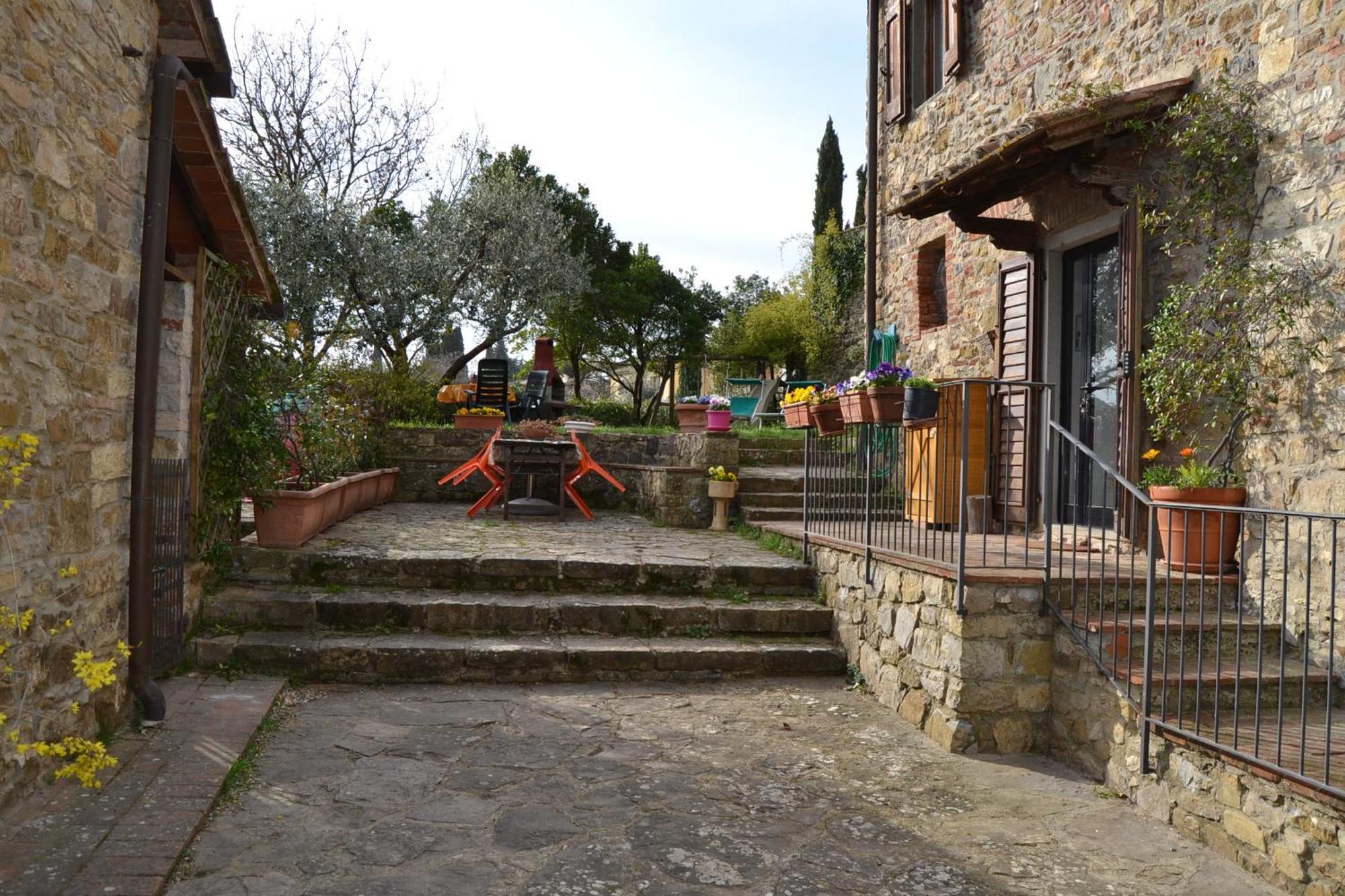 Апартаменти Agriturismo Podere La Casa Panzano in Chianti Екстер'єр фото