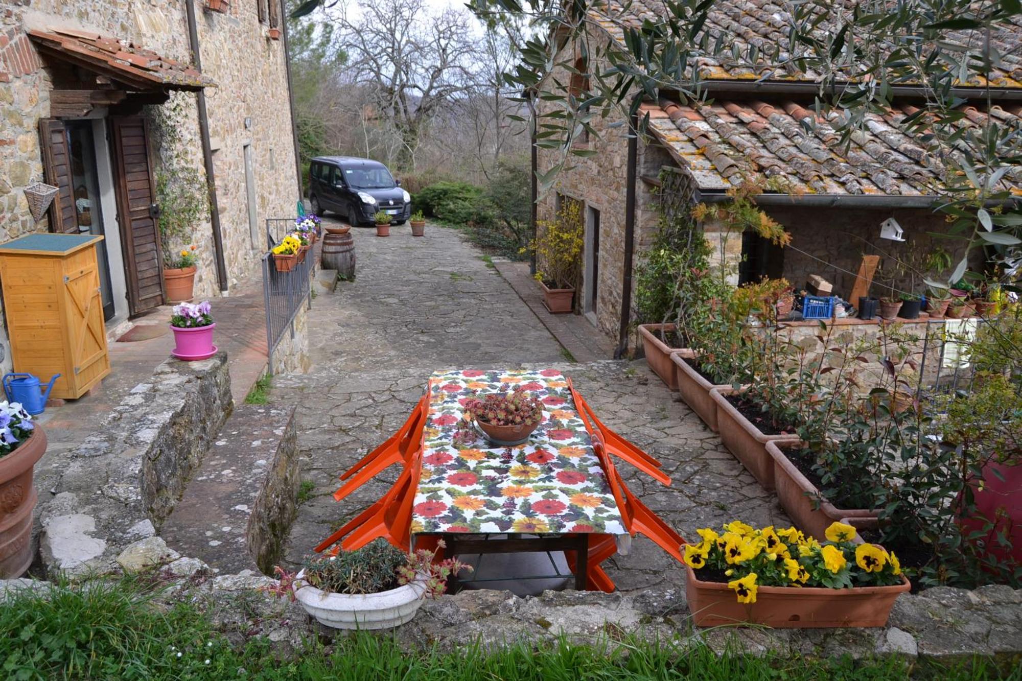 Апартаменти Agriturismo Podere La Casa Panzano in Chianti Екстер'єр фото